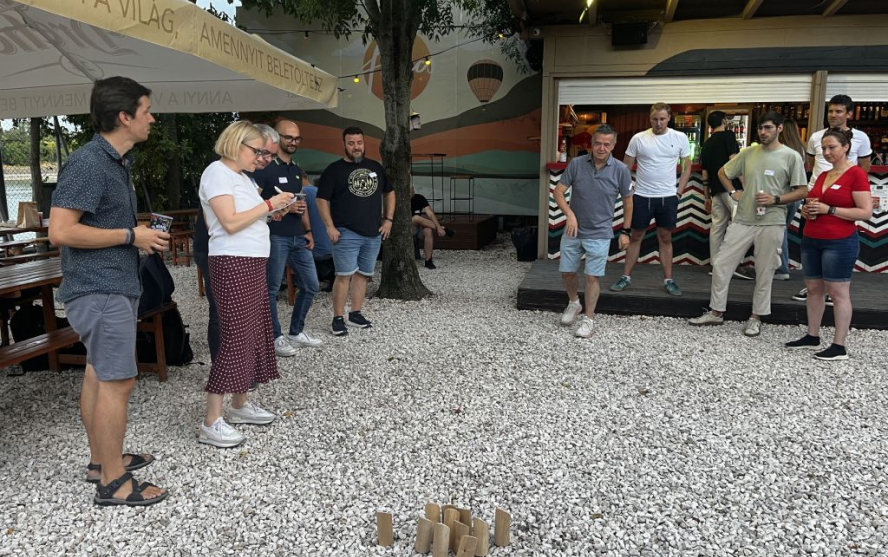 Szeptember 2-án az RSG csapata egy vidám, sportos délutánt töltött a Budapest Gardenben.